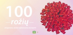 gėlės internetu